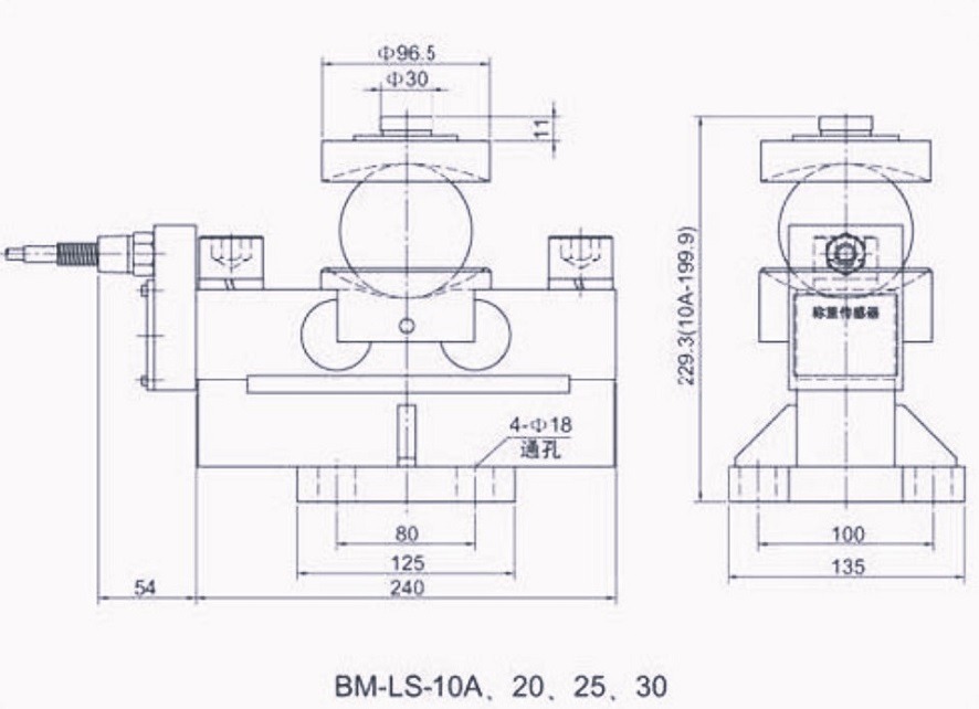Kubota weighbridge loadcell